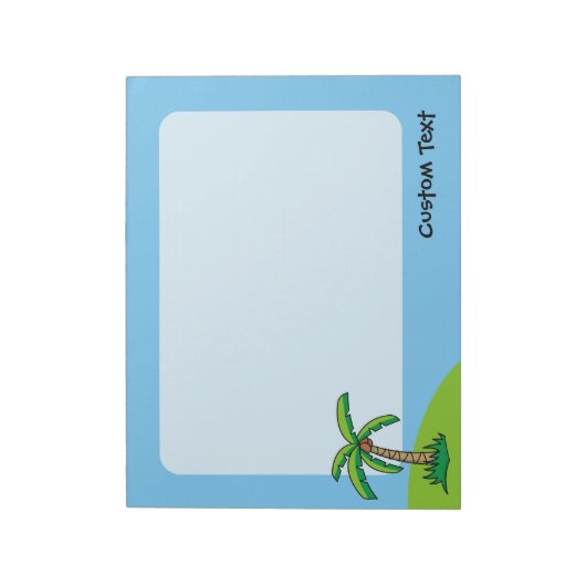 Bloc-notes de dessin Palm Tree (Tourné)