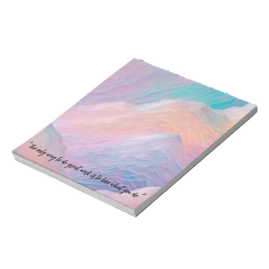 Bloc-notes de devis Inspiration (Tourné)