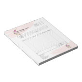 Bloc-notes de facture de formulaire de commande de (Incliné)