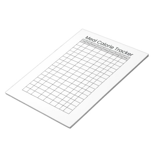 Bloc-notes de facture minimaliste (Incliné)