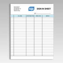 Bloc-notes de feuille de connexion client entrepri