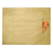 Bloc-notes de grande taille Citrouille Automne (Devant)