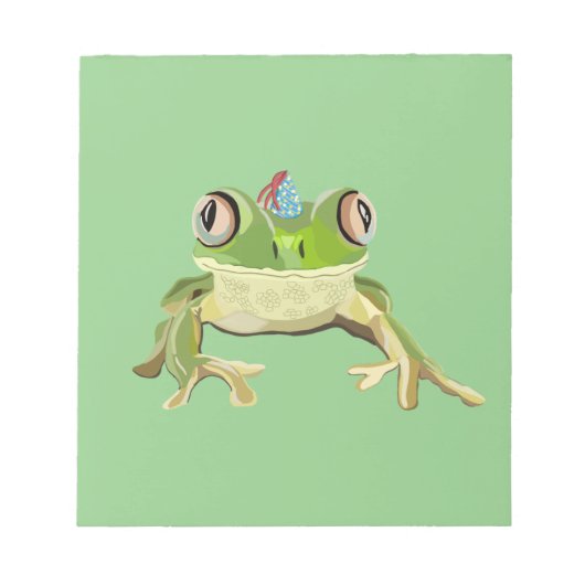 Bloc-notes de grenouille (Devant)