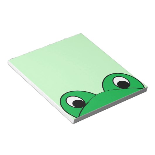 Bloc-notes de grenouille (Incliné)