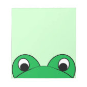 Bloc-notes de grenouille (Devant)