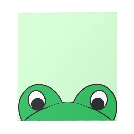 Bloc-notes de grenouille (Devant)