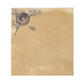 Bloc-notes de hibou vintage (Devant)