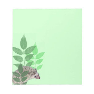Bloc-notes de jardin de hérisson