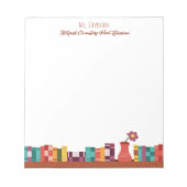 Bloc-notes de la bibliothèque scolaire (Devant)