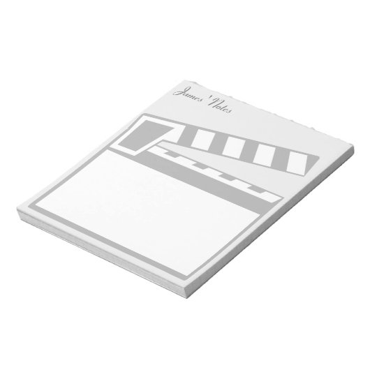 Bloc-notes de la carte à plateau d'ardoise (Tourné)