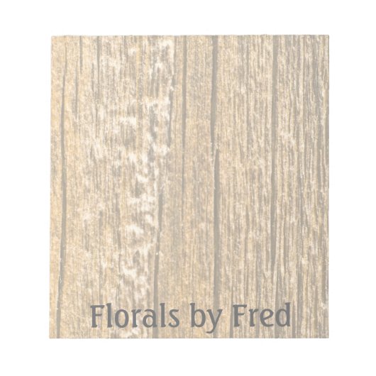 Bloc-notes de la carte estompé (Devant)