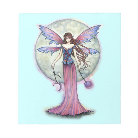 Bloc-notes de la fée Luna Jewel (Devant)