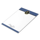 Bloc-notes de la lettre moderne L (Incliné)