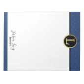 Bloc-notes de la lettre moderne L (Devant)