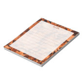 Bloc-notes de la liste des tâches (Tourné)