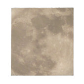 Bloc-notes de la lune Pleine lune Notepads Amusant (Devant)