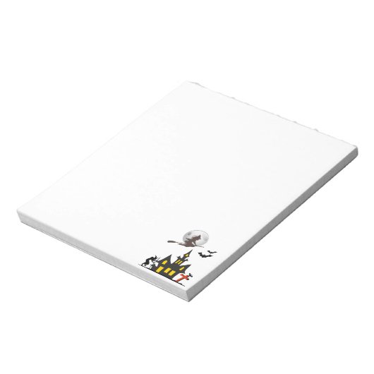 Bloc-notes de la maison hantée d'Halloween (Tourné)