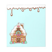 Bloc-notes de la maison Pastel Gingerbread (Devant)