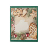 Bloc-notes de la Plateforme de cookies de Noël (Tourné)