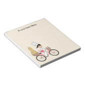 Bloc-notes de la recette pour fille de dessin anim (Incliné)