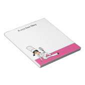 Bloc-notes de la recette pour fille de dessin anim (Incliné)