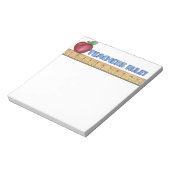 Bloc-notes de la règle des enseignants (Tourné)