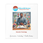 Bloc-notes de la technologie d'enseignement inspir (Devant)