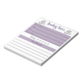 Bloc-notes de lecture (Tourné)