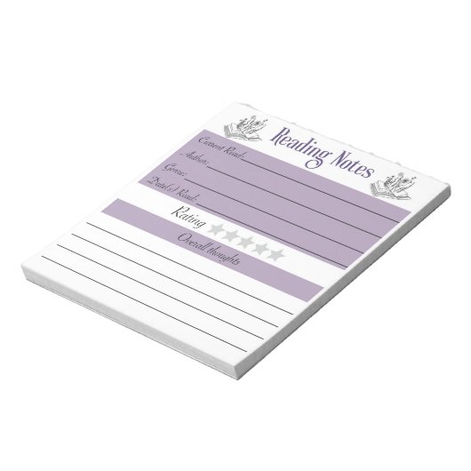 Bloc-notes de lecture (Tourné)