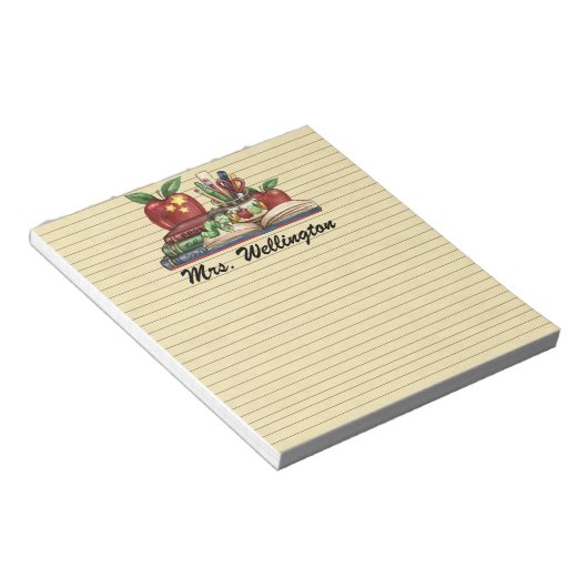 Bloc-notes de l'enseignant (Incliné)