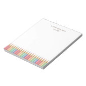 Bloc-notes de l'enseignant Crayon crayon (Tourné)