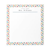 Bloc-notes de l'enseignant Étoiles éparses (Devant)