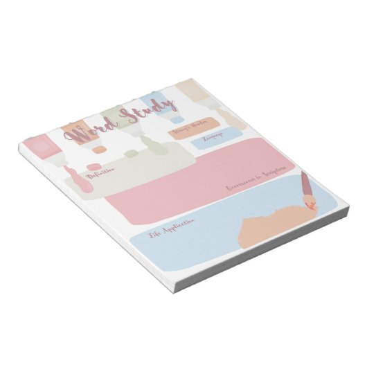 Bloc-notes de l'étude biblique (Incliné)