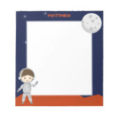 Bloc-notes de l'Explorateur d'espace (Devant)