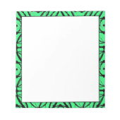 Bloc-notes de lignes d'art coloré (Devant)