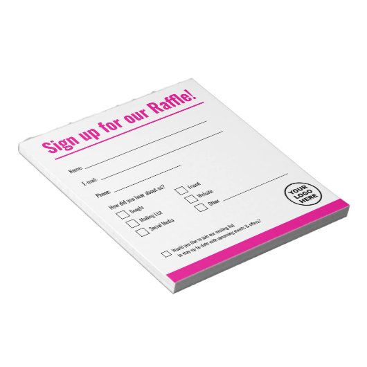 Bloc-notes de l'inscription au rabat modifiable (Incliné)