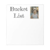 Bloc-notes de liste de rêves (Devant)