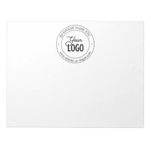 Bloc-notes de logos facile à modifier et personnal