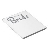 Bloc-notes de mariée (Incliné)