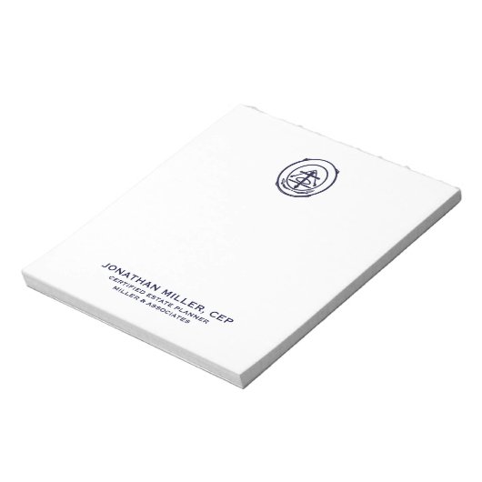 Bloc-notes de marque logo professionnel personnali (Tourné)