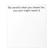 bloc-notes de motivation (Devant)