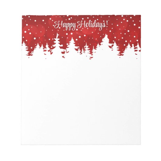 Bloc-notes de Noël (Devant)