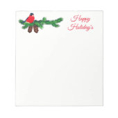 Bloc-notes de Noël (Devant)