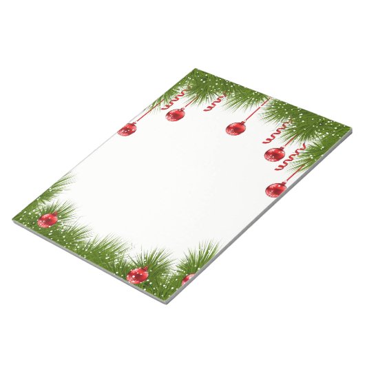 Bloc-notes de Noël (Incliné)