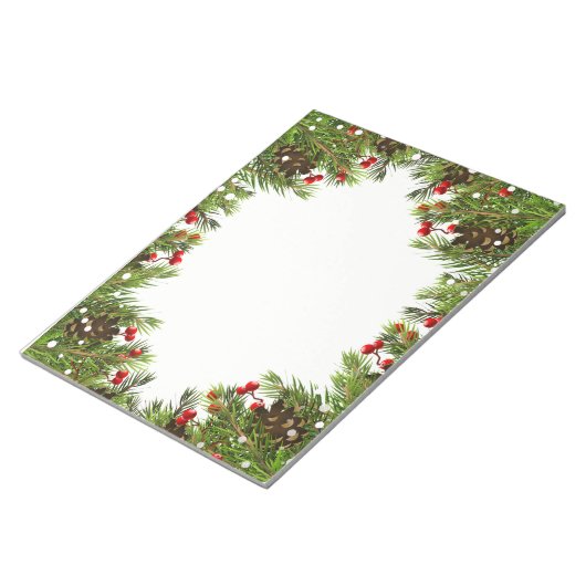 Bloc-notes de Noël (Incliné)