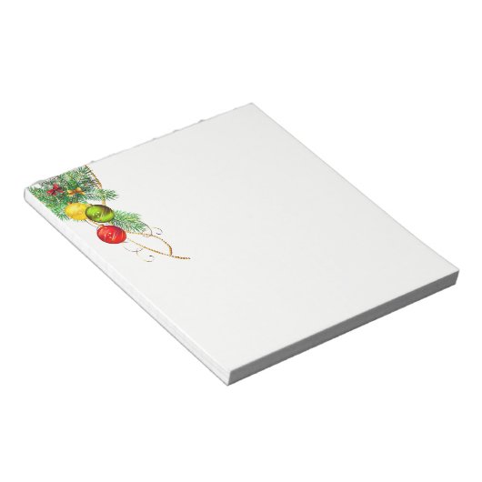 Bloc-notes de Noël (Incliné)