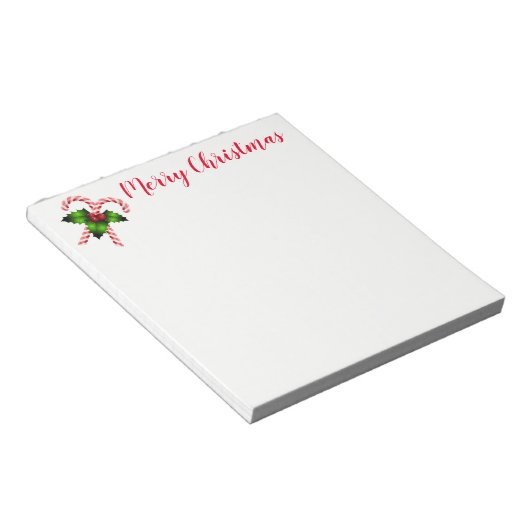 Bloc-notes de Noël (Incliné)