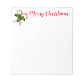 Bloc-notes de Noël (Devant)