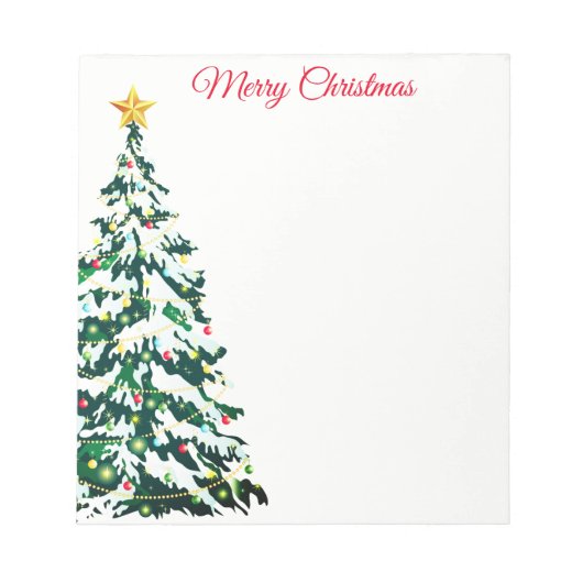 Bloc-notes de Noël (Devant)
