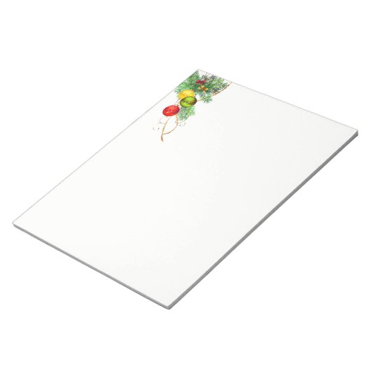 Bloc-notes de Noël (Incliné)